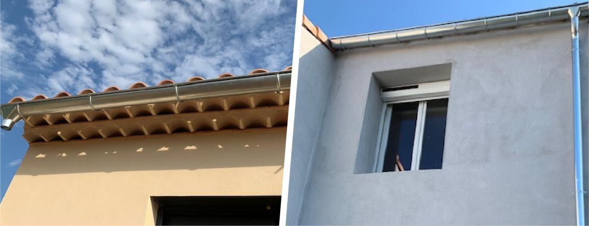 Entreprise installation, pose de gouttières en zinc, Vaucluse